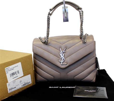 ysl bag taupe|YSL lulu bag.